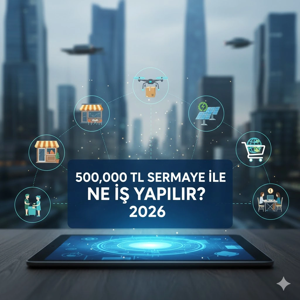 500.000 TL Sermaye ile Ne İş Yapılır? 1 500000 tl sermaye is fikri