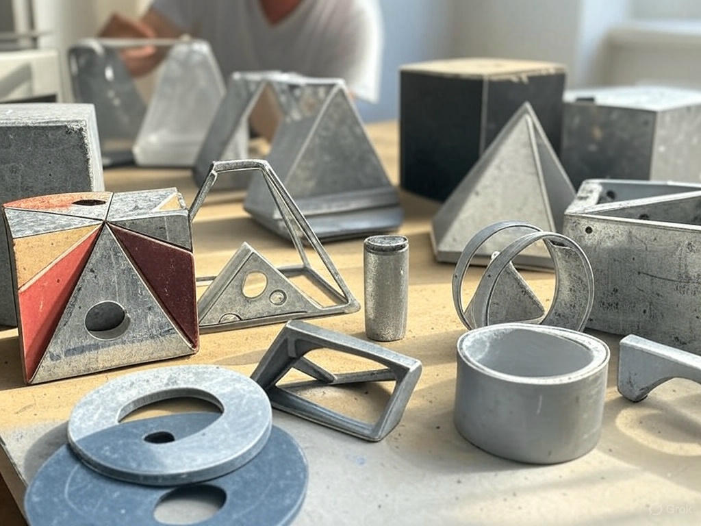 atiklardan geometrik sekiller 1