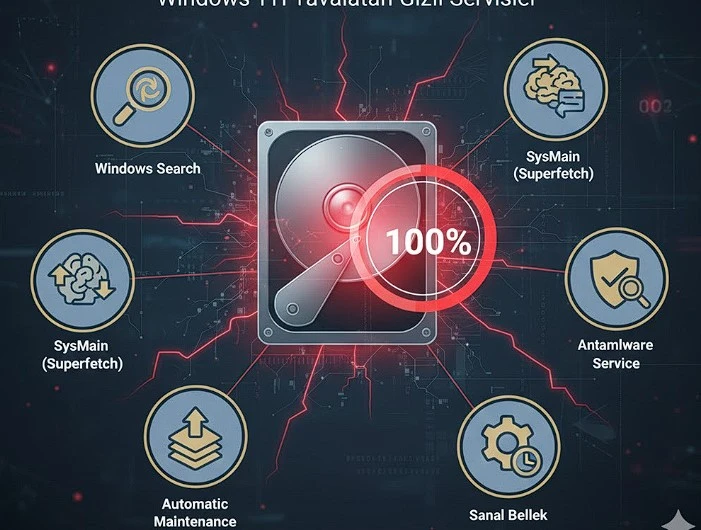 %100 Disk Kullanımı Sorunu ve Çözümü 1 disk hatasi