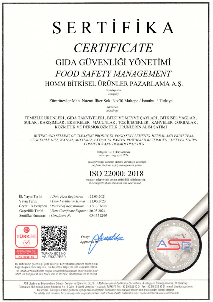 gida guvenligi