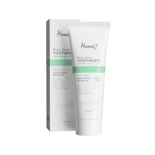 homm life damla sakizli dis macunu 75 ml