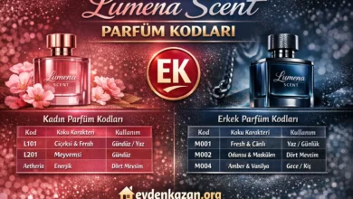 güncel lumena scent parfüm kodları ve orijinal marka muadilleri tam listesi